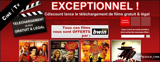 Video à la Demande chez CDiscount