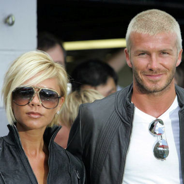 David et sa femme Victoria Beckham