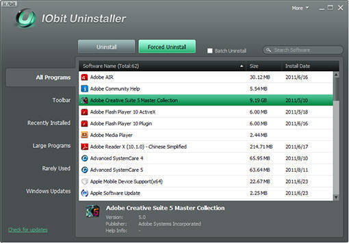 IObit Uninstaller 2
