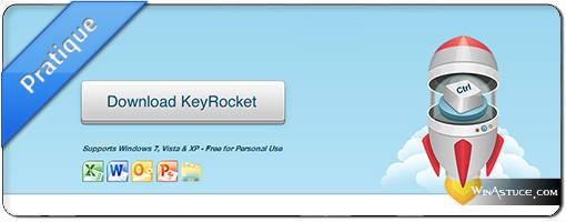 KeyRocket - Assistant de raccourcis clavier
