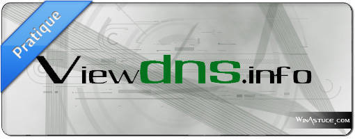 ViewDNS.info - La boite à outils des serveurs et noms de domaine
