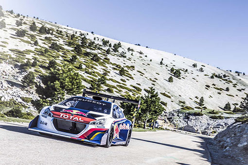 La Peugeot 208 T16 Pikes Peak de Sébastien Loeb