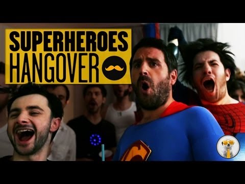 The Superheroes Hangover Bad Trip