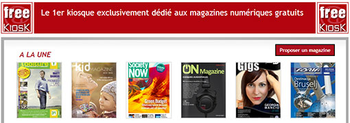 FreeKiosk - Trouver des magazines gratuit à lire n'est plus un problème