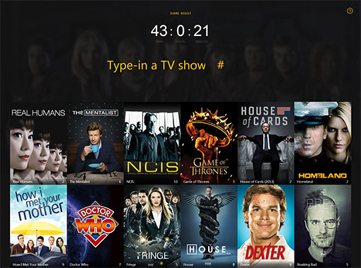Temps perdu à regarder des séries tv