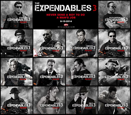 The Expendables 3 - Le casting